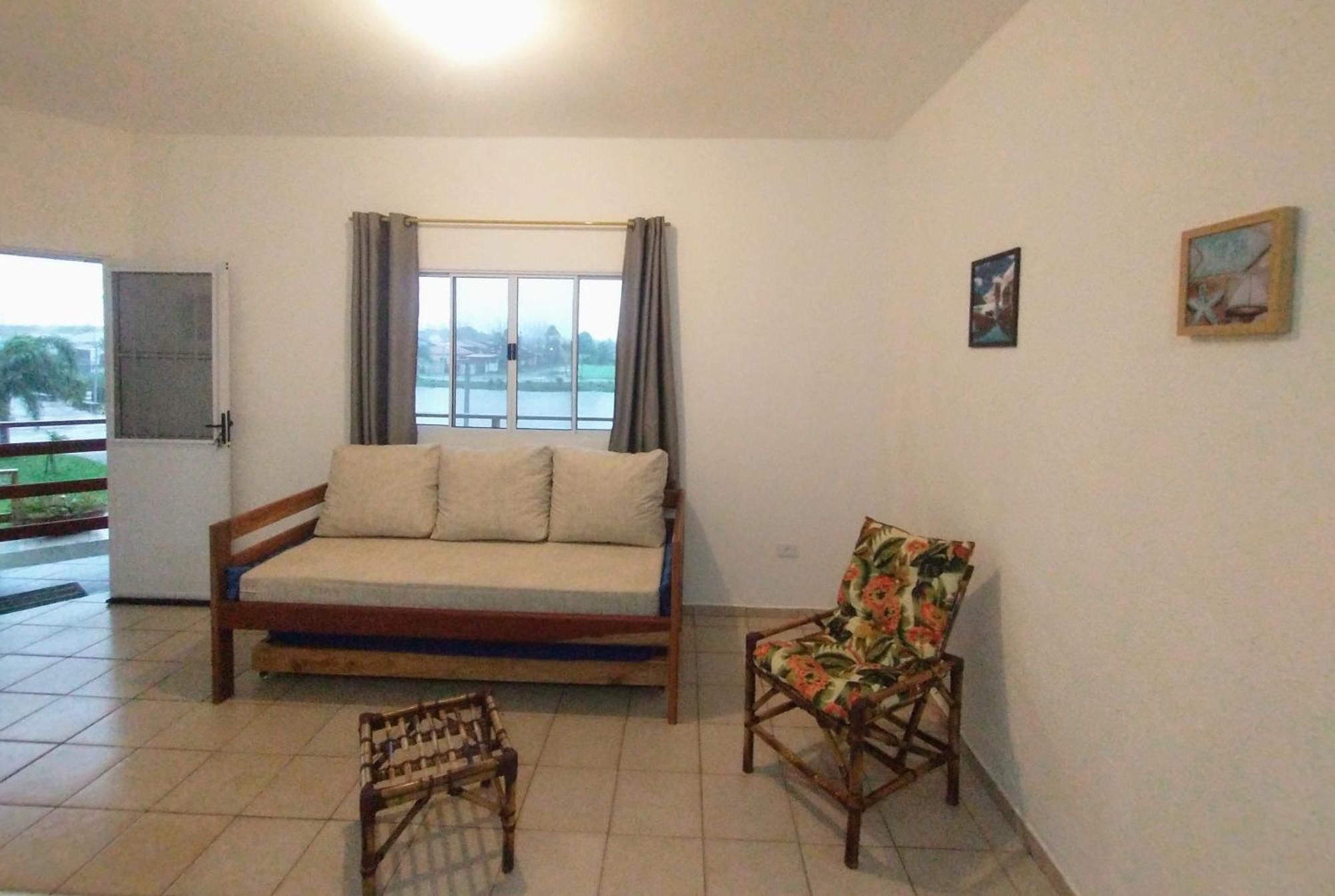 Recanto Da Lagoa Flat Ilha Comprida Rum bild